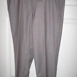 Vinci Slim Fit Dress Pants Men's 38 x 30 Charcoal Gray